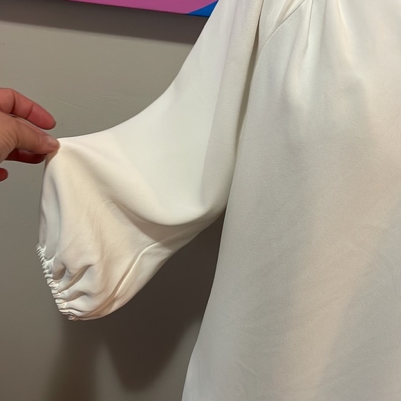 Trina Turk White Polyester Blouse - Picture 3 of 8